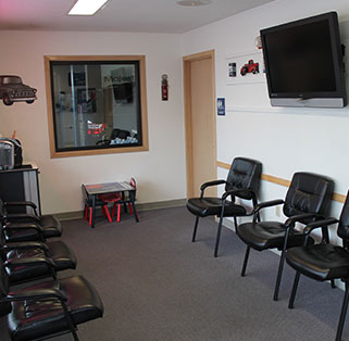 Rainier Automotive - our waiting room 